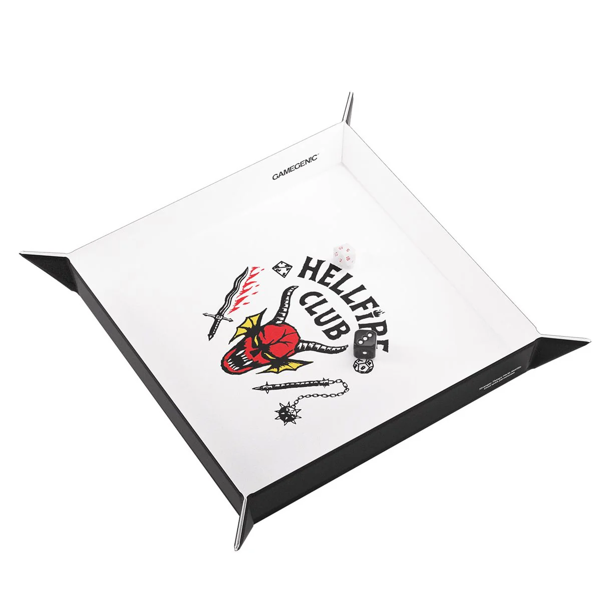 Accessories: Dice Tray: Stranger Things: Hellfire Club Magnetic Dice