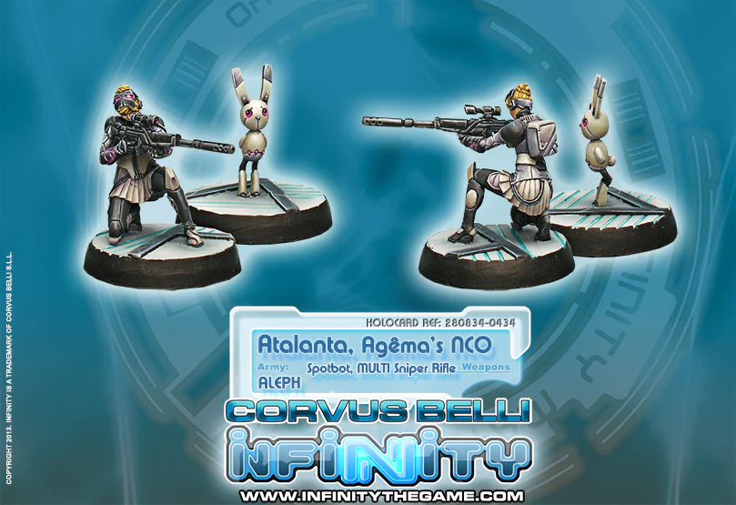 Aleph: Atalanta, Agema NCO (Spotbot, Multi Sniper Rifle)