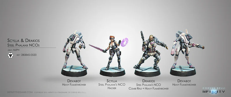 Aleph: Drakios & Scylla, Steel Phalanx's NCO
