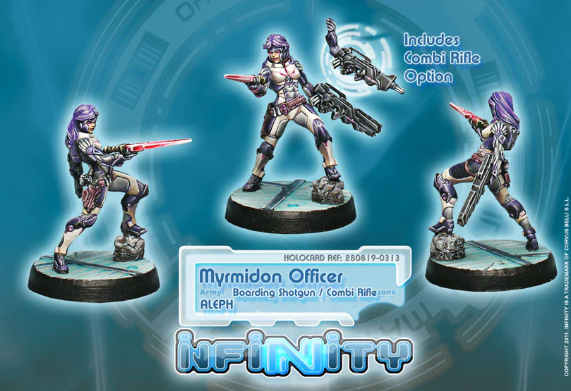 Aleph: Myrmidon Officer (B. Shotgun/Combi Rifle)