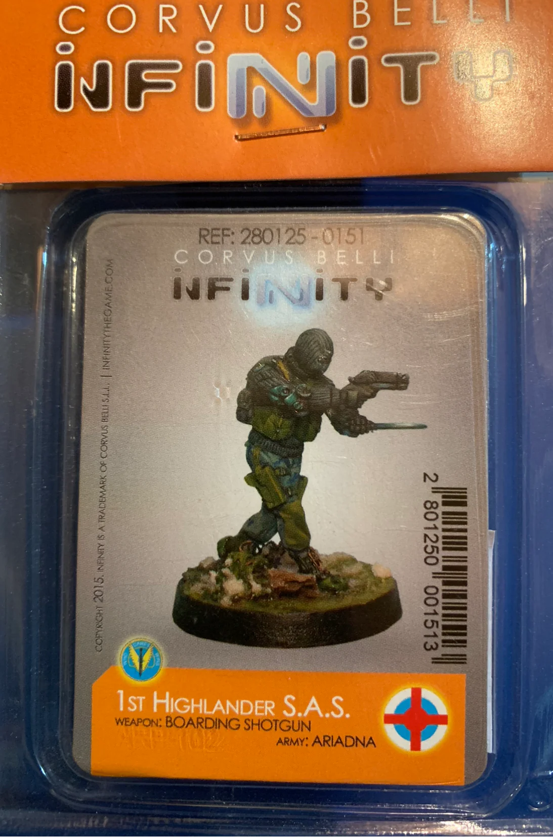 Ariadna: 1st Highlander S.A.S. (Boarding Shotgun)