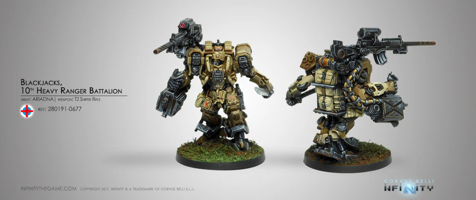 Ariadna: BlackJacks, 10th Heavy Ranger Batalion
