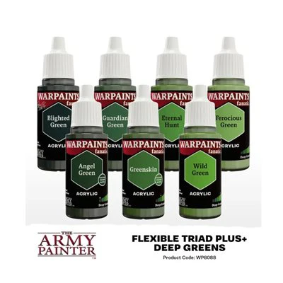 Army Painter: John Blanche: Flexible Triad Plus+: Deep Greens - Image 2