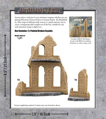 Battlefield In A Box: Broken Facade Sandstone - Image 2