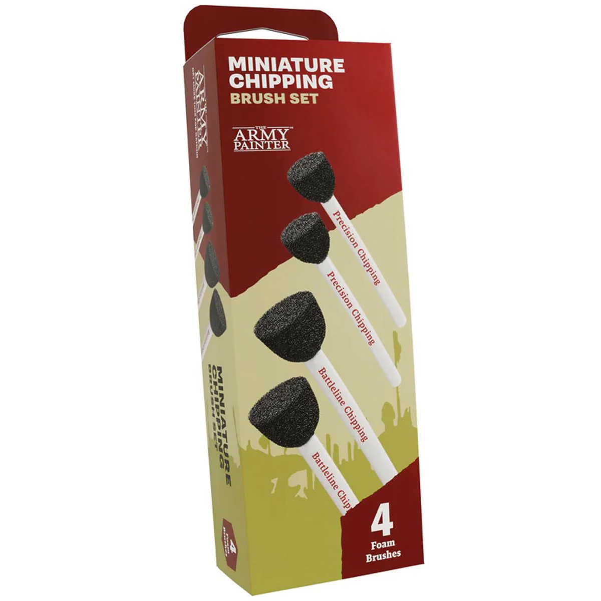 Brushes: Miniature Chipping Brush Box Set