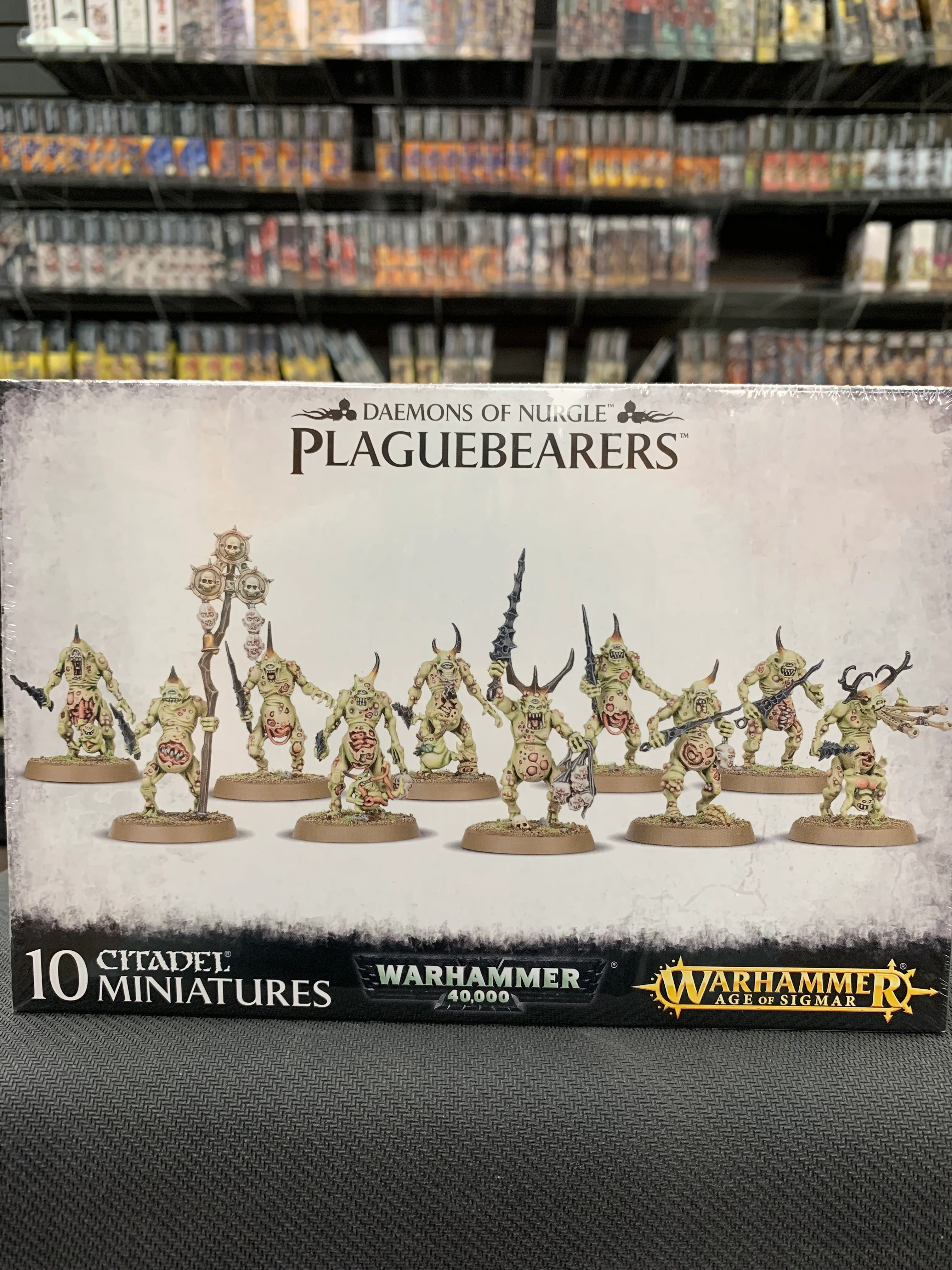 Chaos Daemons: Plaguebearers