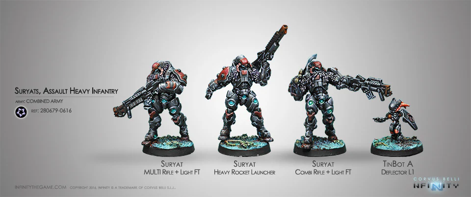 Combined Army: Suryats, Assault Heavy Infantry