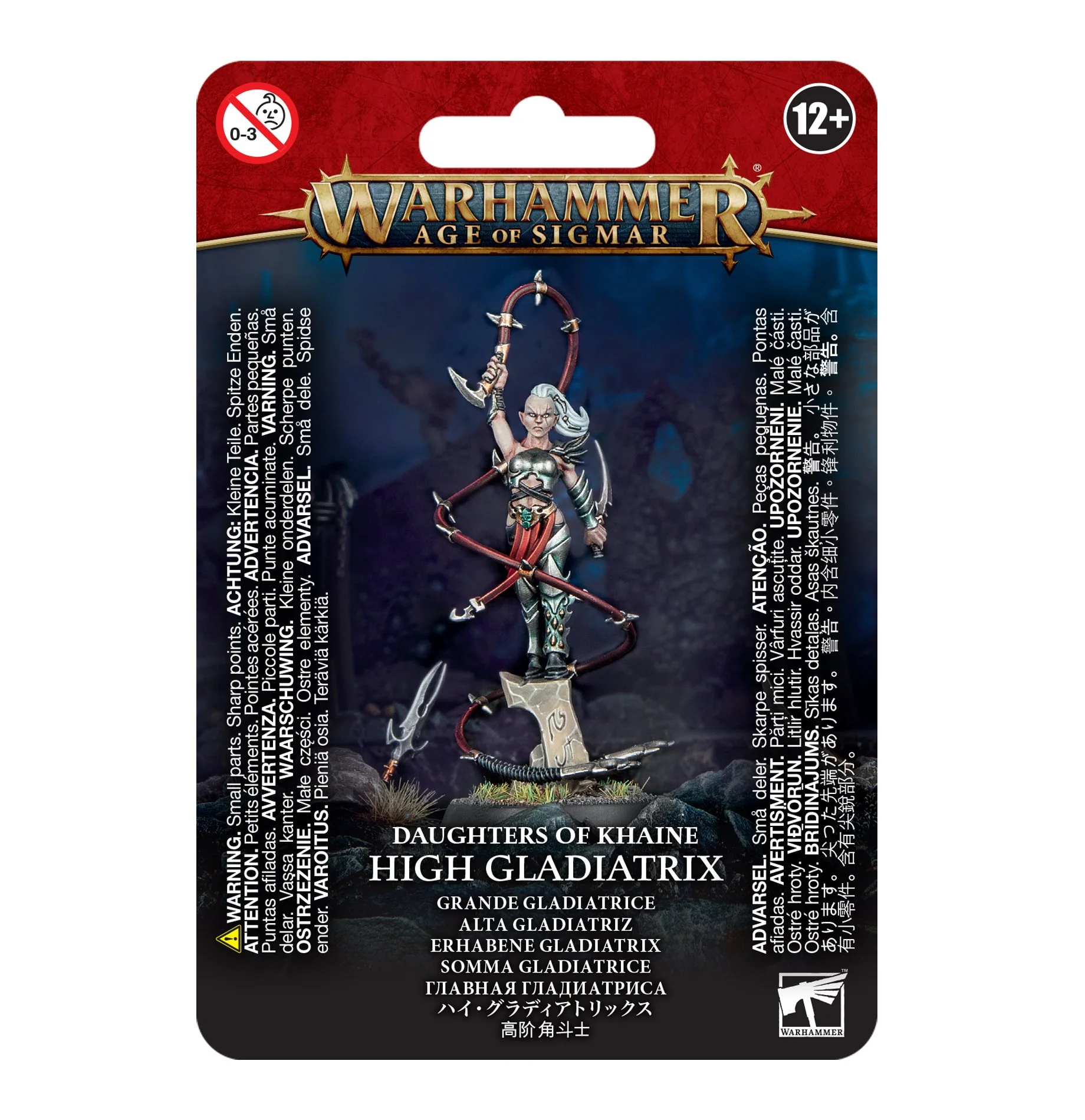 Daughters of Khaine:  High Gladiatrix*