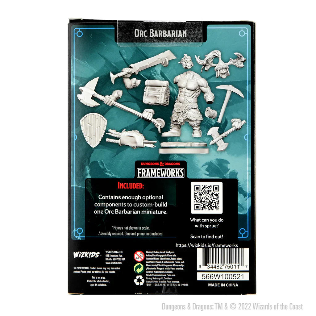 Dungeons & Dragons: Frameworks Orc Barbarian Male - Image 2