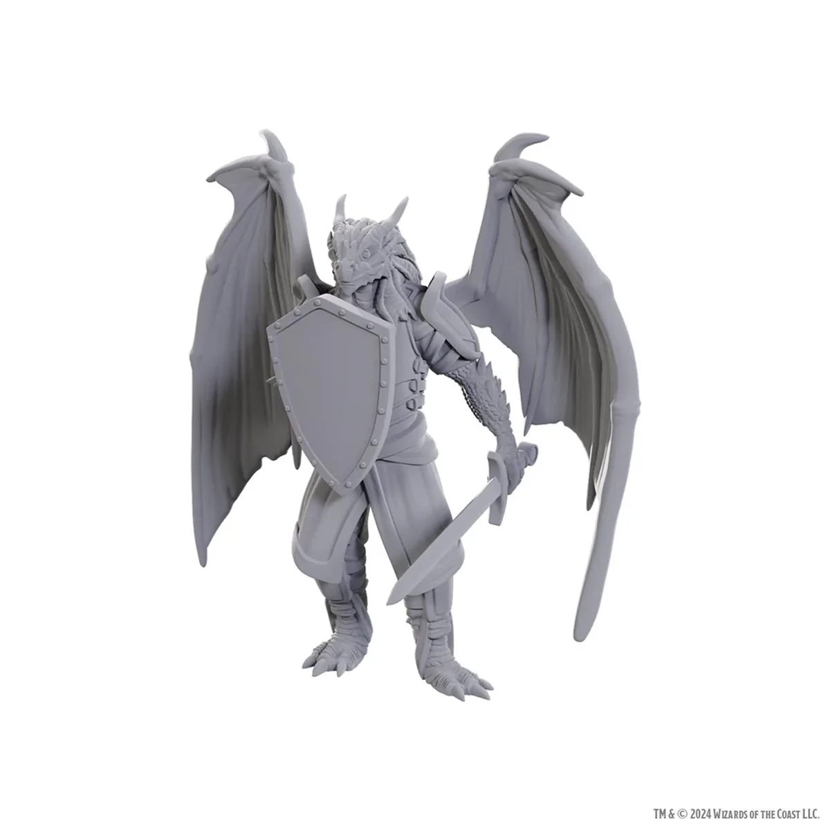 Dungeons & Dragons: Nolzur's Marvelous Unpainted Miniatures Wave 25: Dragonborn of Bahamut