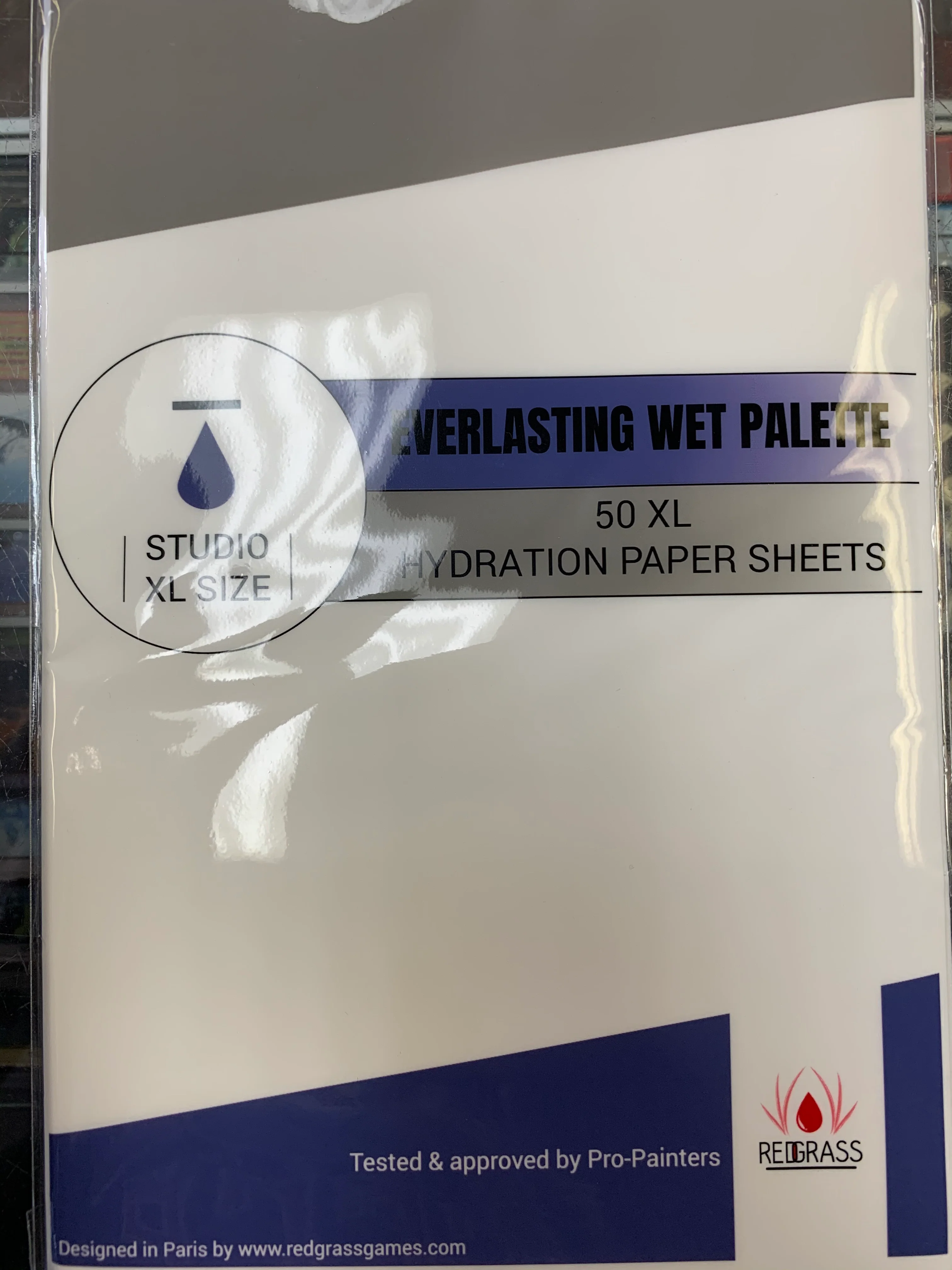 Redgrass: Everlasting Wet Palette XL Paper Sheets x50
