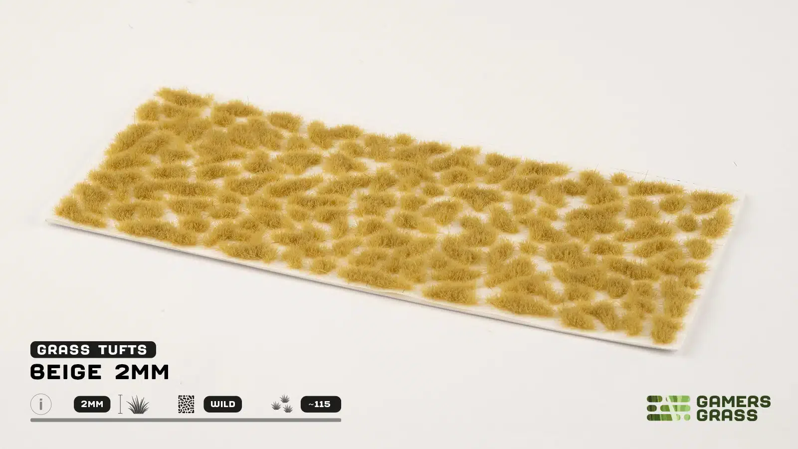 Gamer Grass: Beige Grass Tufts 2mm - Image 2