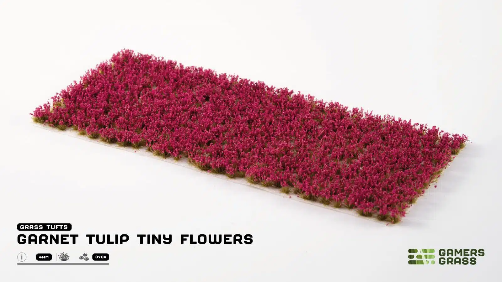 Gamer Grass: Garnet Tulip Tiny Flowers - Image 2