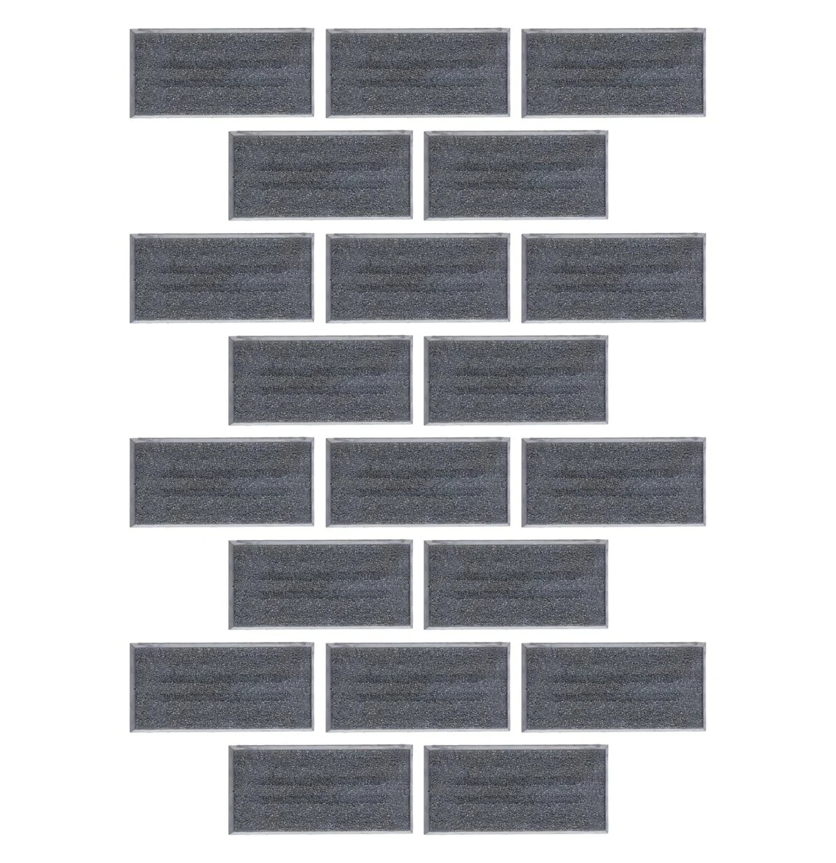 Games Workshop: 25mm x 50mm Rectangular Bases (20 Pack)
