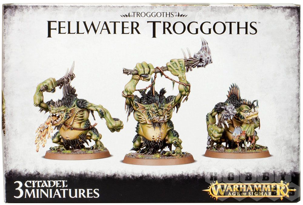 Gloomspite Gitz: Fellwater Troggoths*