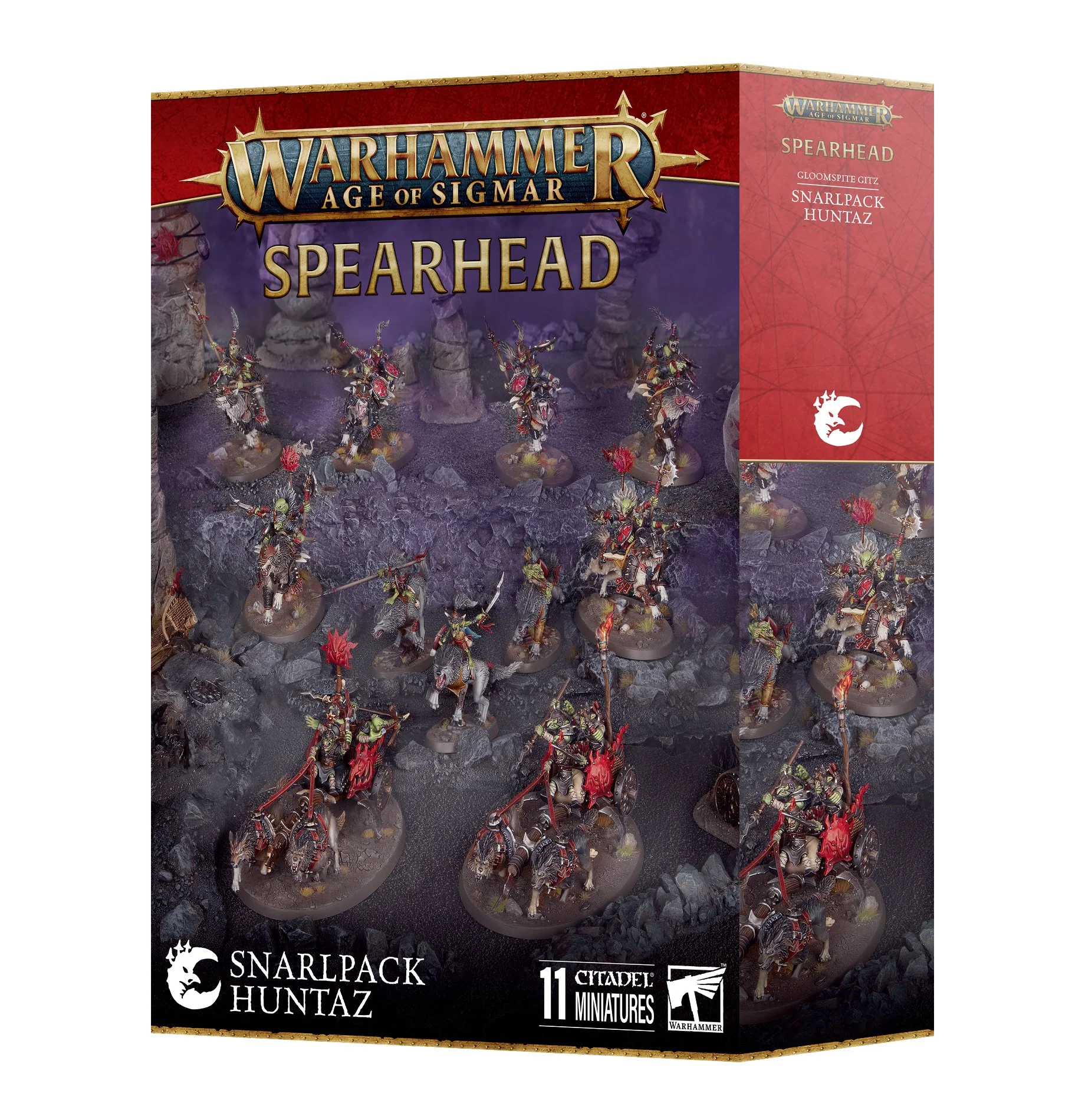 Gloomspite Gitz: Spearhead Snarlpack Huntaz
