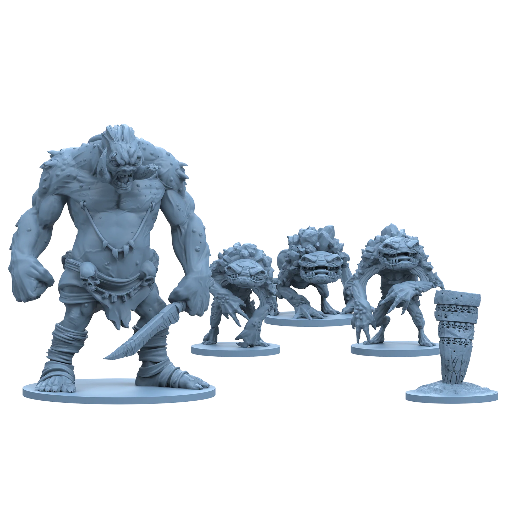 Godtear: Halftusk, Warden of the Stoneskin Isle