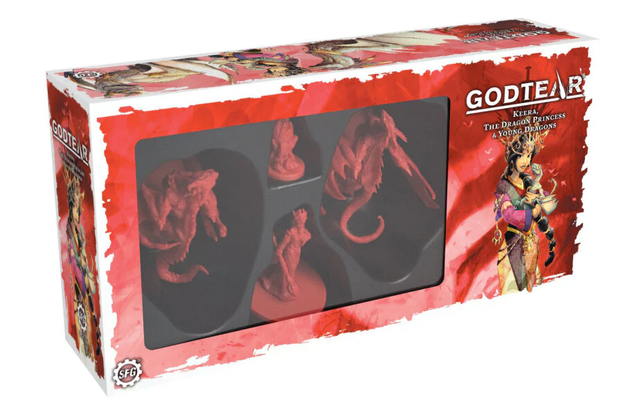 Godtear: Keera, The Dragon Princess & Young Dragons - Image 2