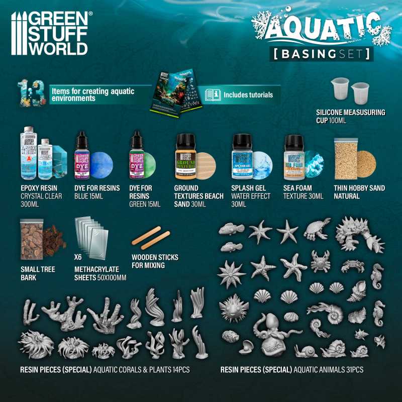 Green Stuff World: Aquatic Basing set - Image 2