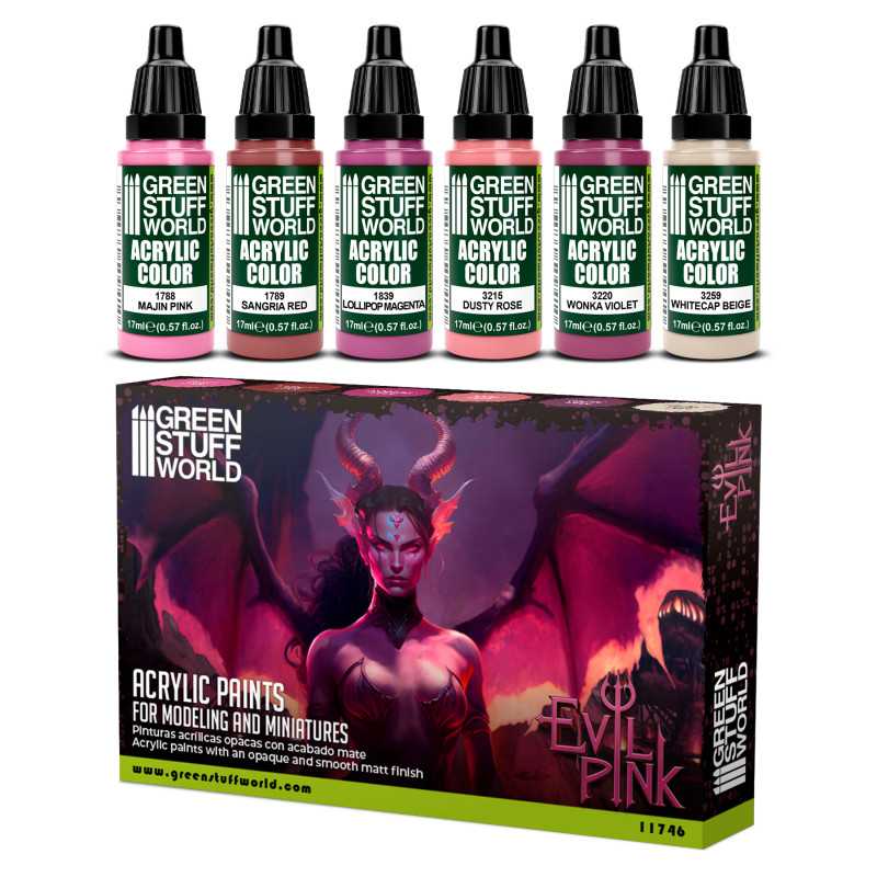 Green Stuff World: Evil Pink Set