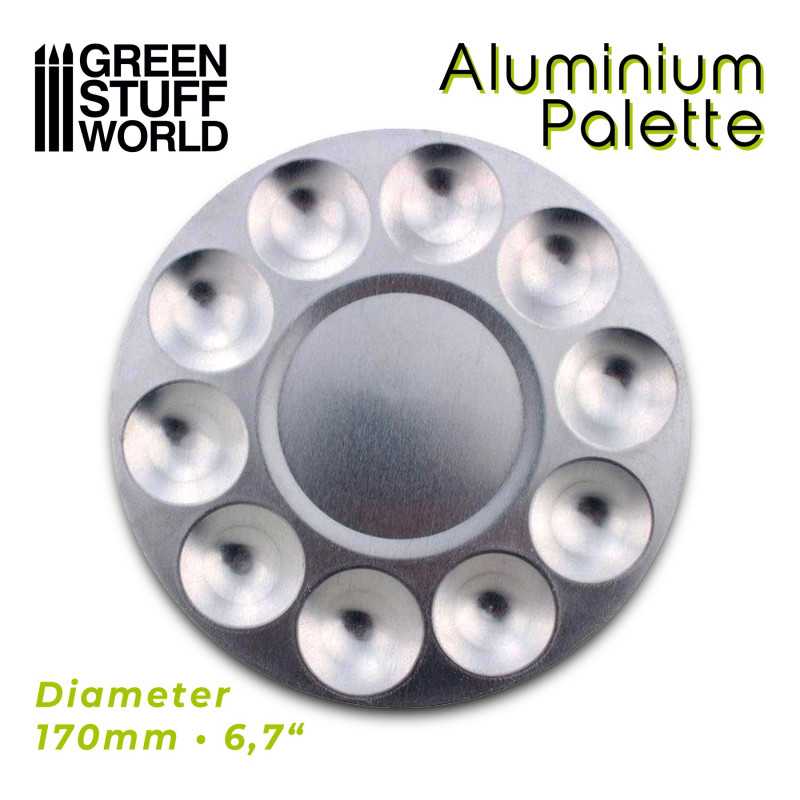 Green Stuff World: Round Paint Well