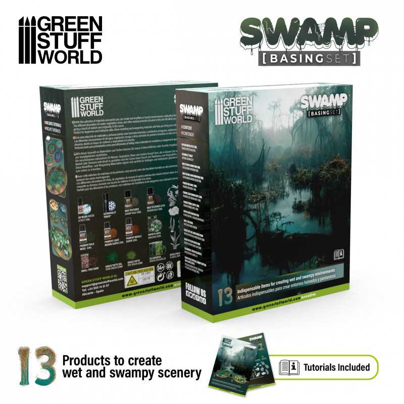 Green Stuff World: Swamp Basing Set