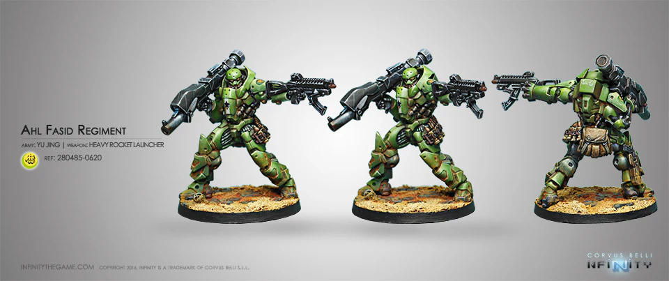 Haqqislam: Ahl Fasid Regiment (Heavy Rocket Launcher)