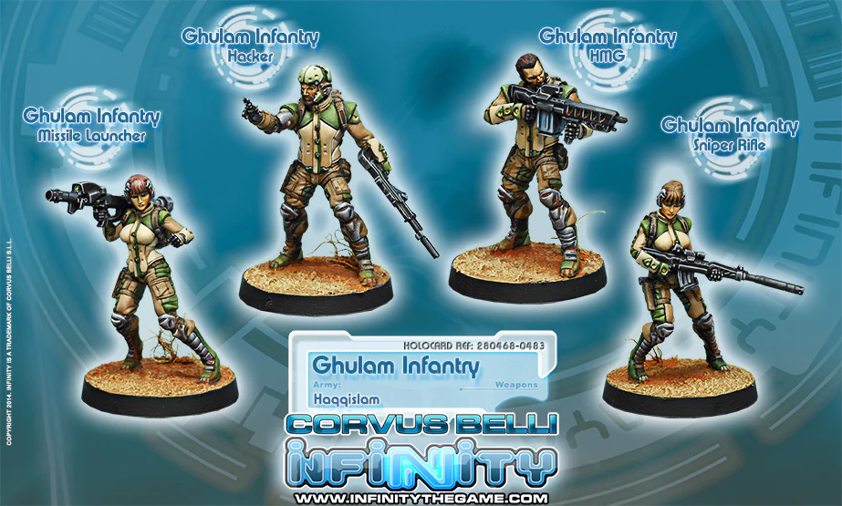 Haqqislam: Ghulam Infantry