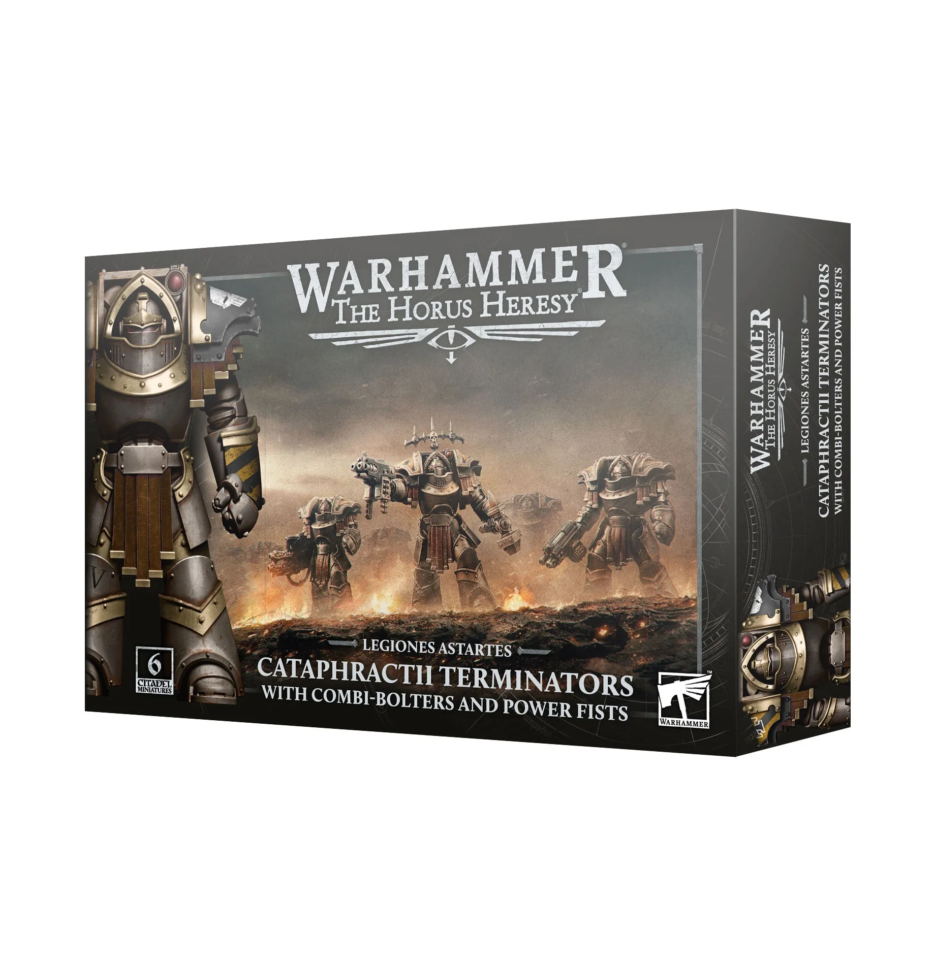 Horus Heresy: Cataphractii Terminators with Combi Bolters and Power Fists