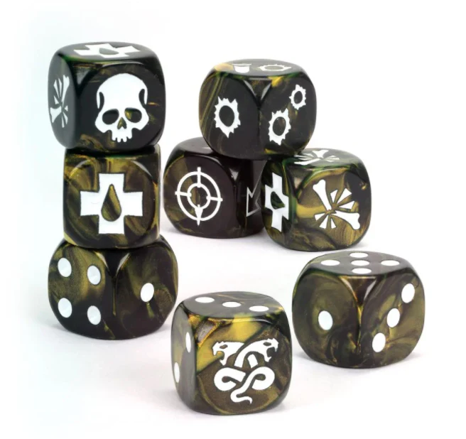 Necromunda: House Of Shadow Dice Set