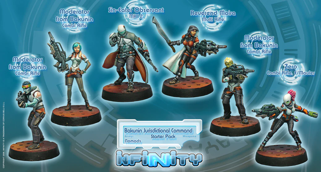 Nomads: Bakunin Jurisdictional Force (Nomads Sectorial Starter B