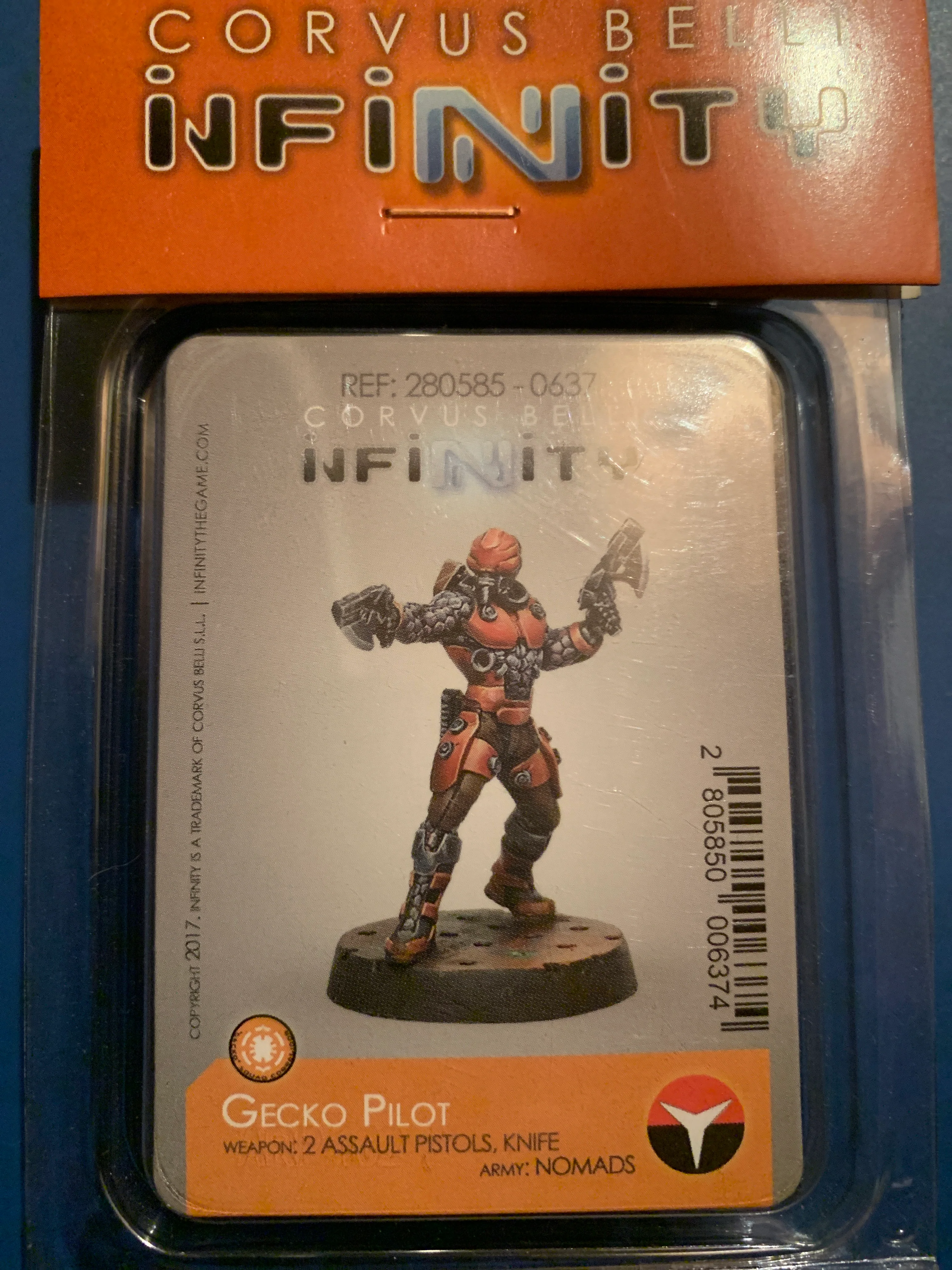 Nomads: Gecko Pilot (2 Assault Pistols)