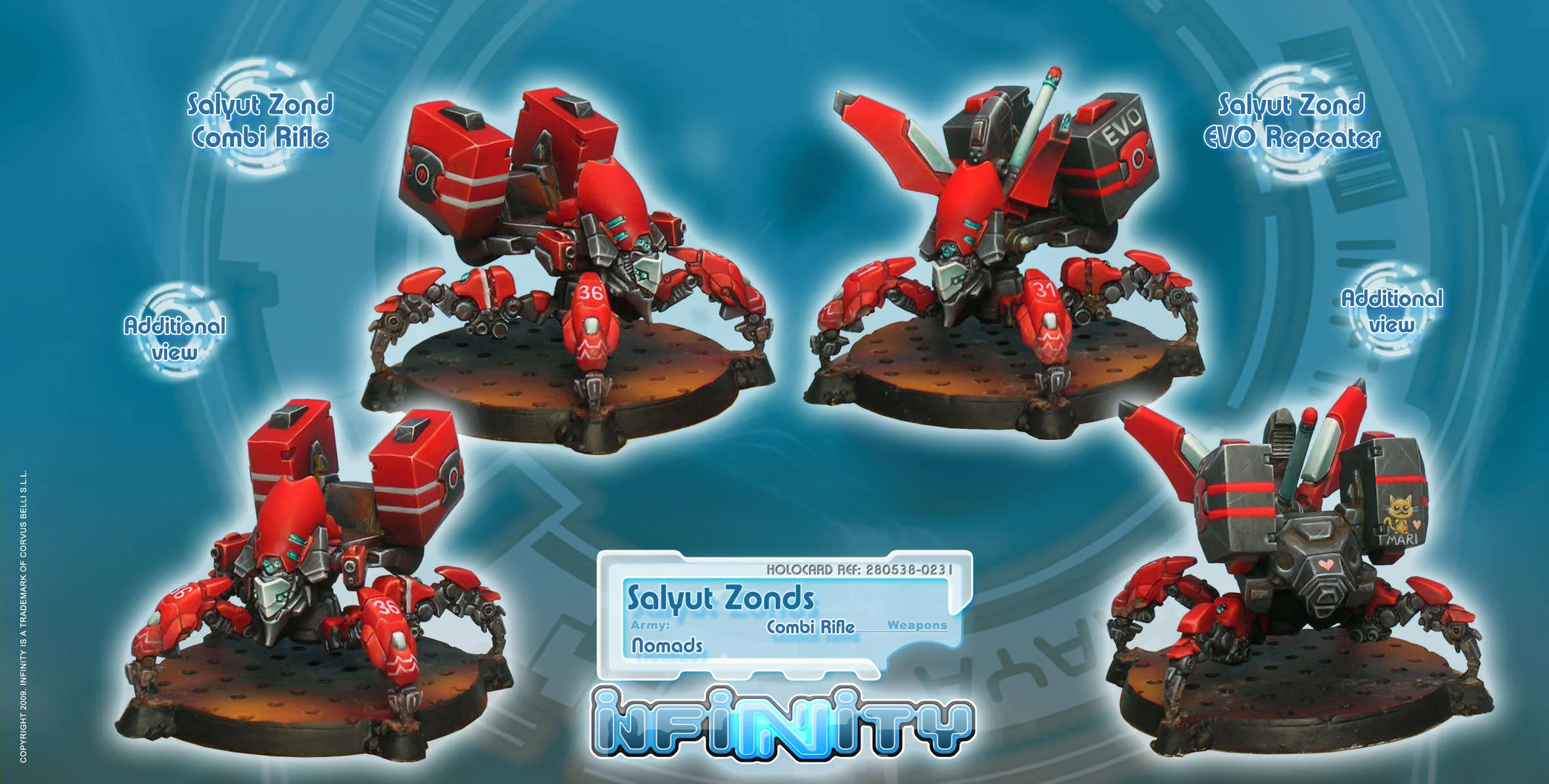 Nomads: Salyut Zonds (EVO Repeater, Combi Rifle) BOX
