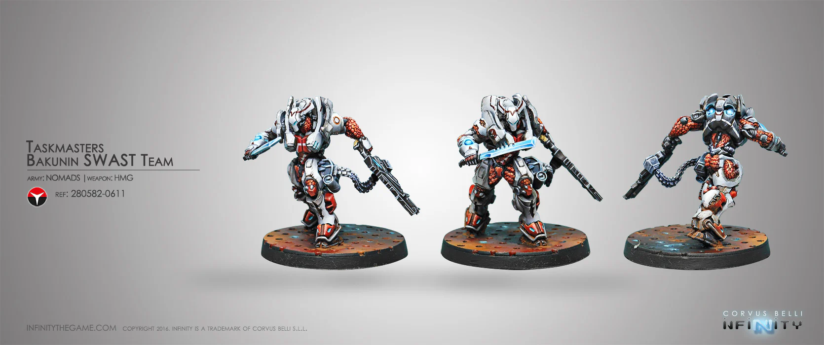 Nomads: Taskmaster, Bakunin SWAST Team (HMG)