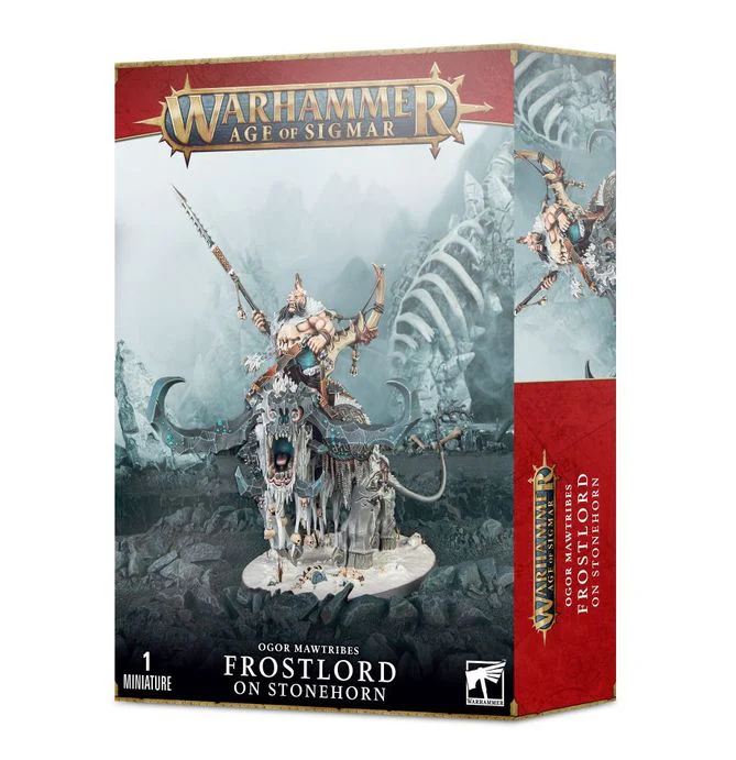 Ogor Mawtribes: Frostlord on Stonehorn/Thundertusk