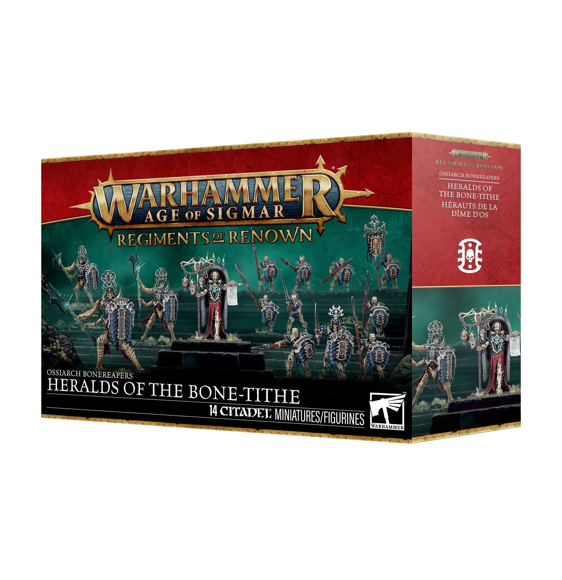 Ossiarch Bonereapers: Regiment of Renown Heralds of the Bone-Tithe