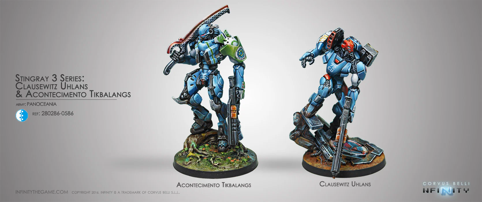 PanOceania:  Clausewitz Uhlans & Acontecimento Tikbalangs