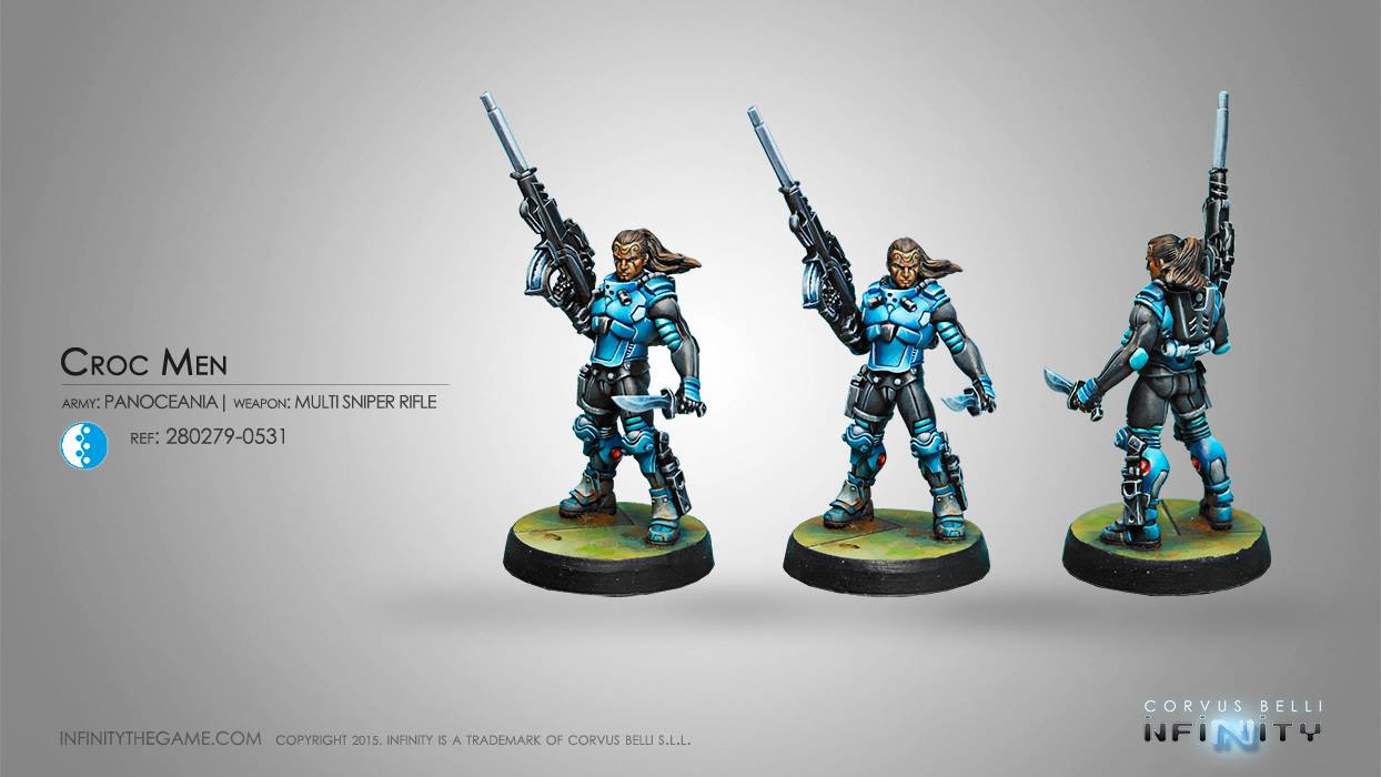 PanOceania:  Croc Men (Multi Sniper Rifle)