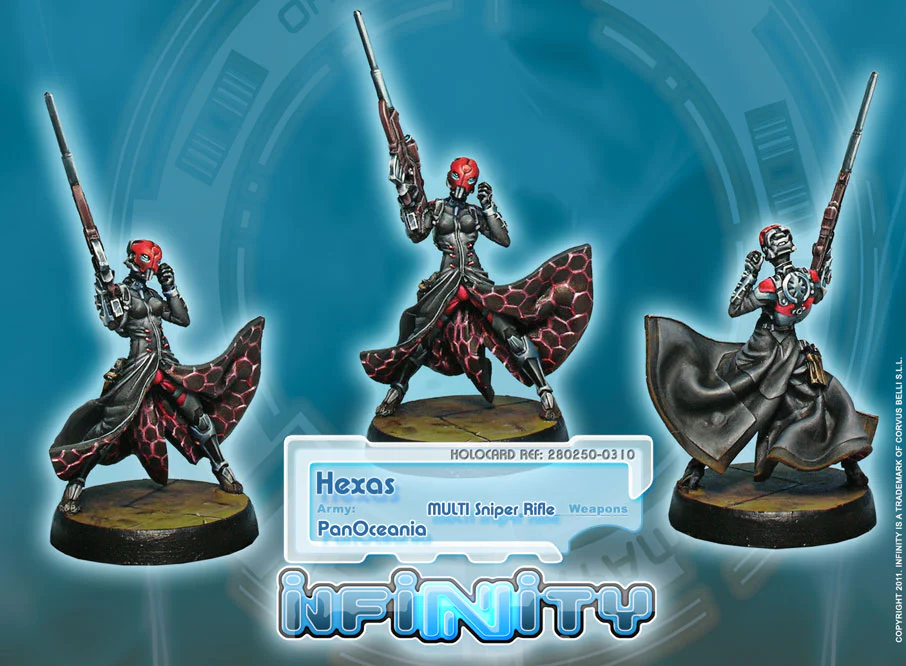PanOceania: Hexas (Multi, Sniper Rifle)