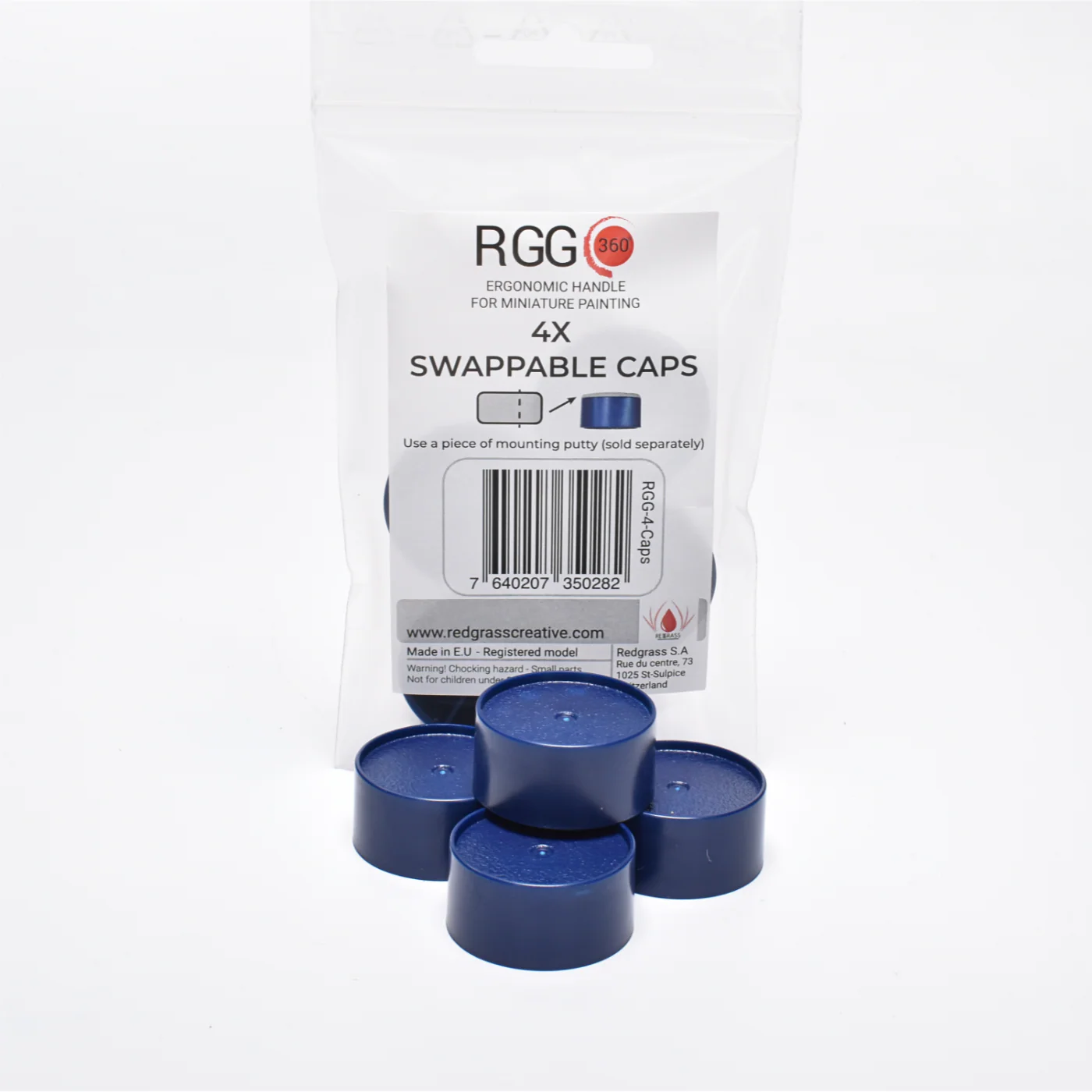 Redgrass: Ergonomic Handel Swappable Caps