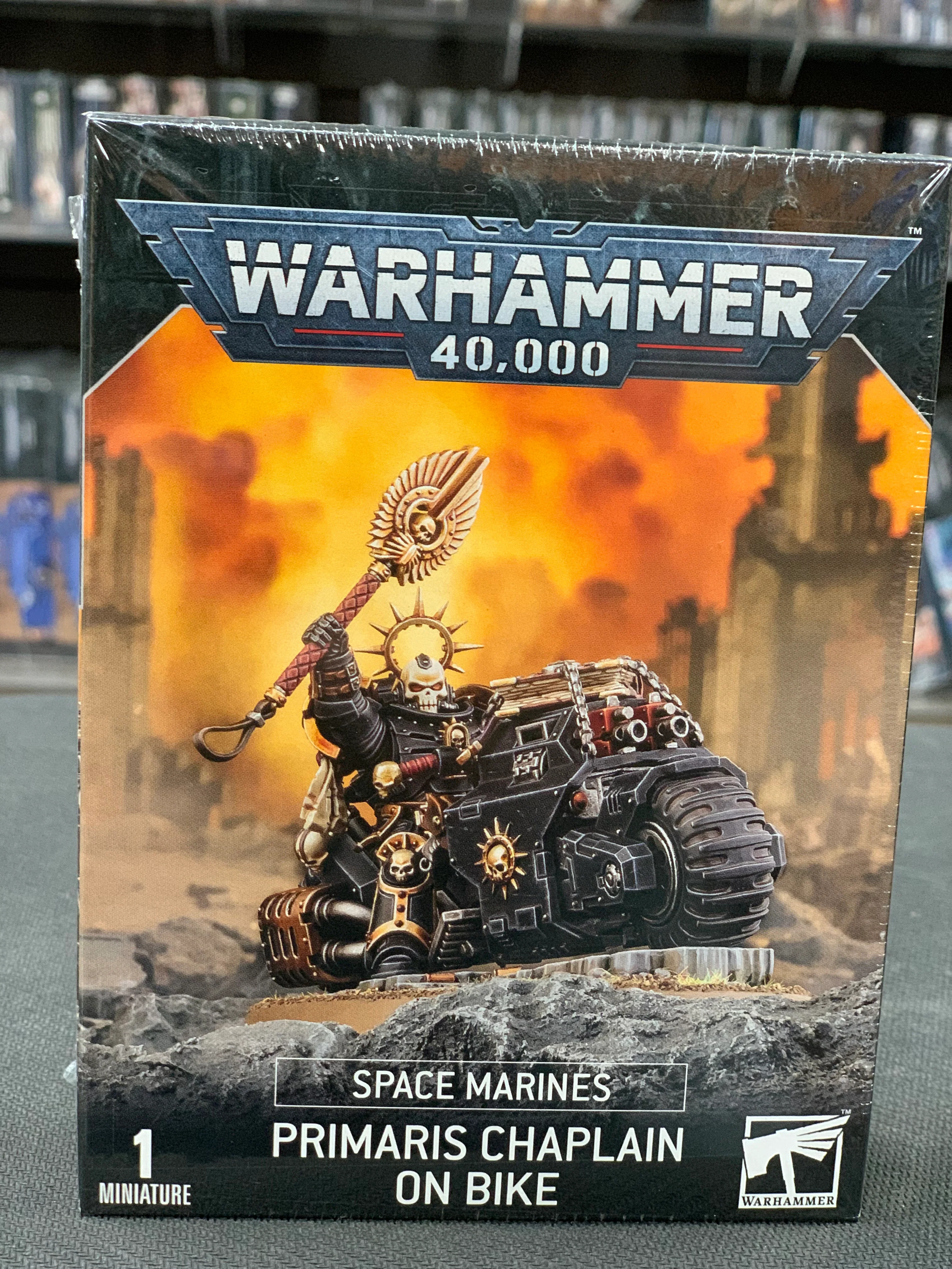 Space Marine: Primaris Chaplain on Bike