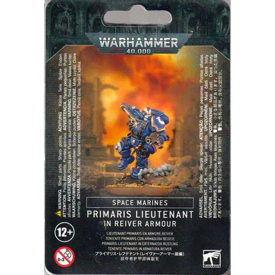 Space Marine: Primaris Lieutenant in Reiver Armour