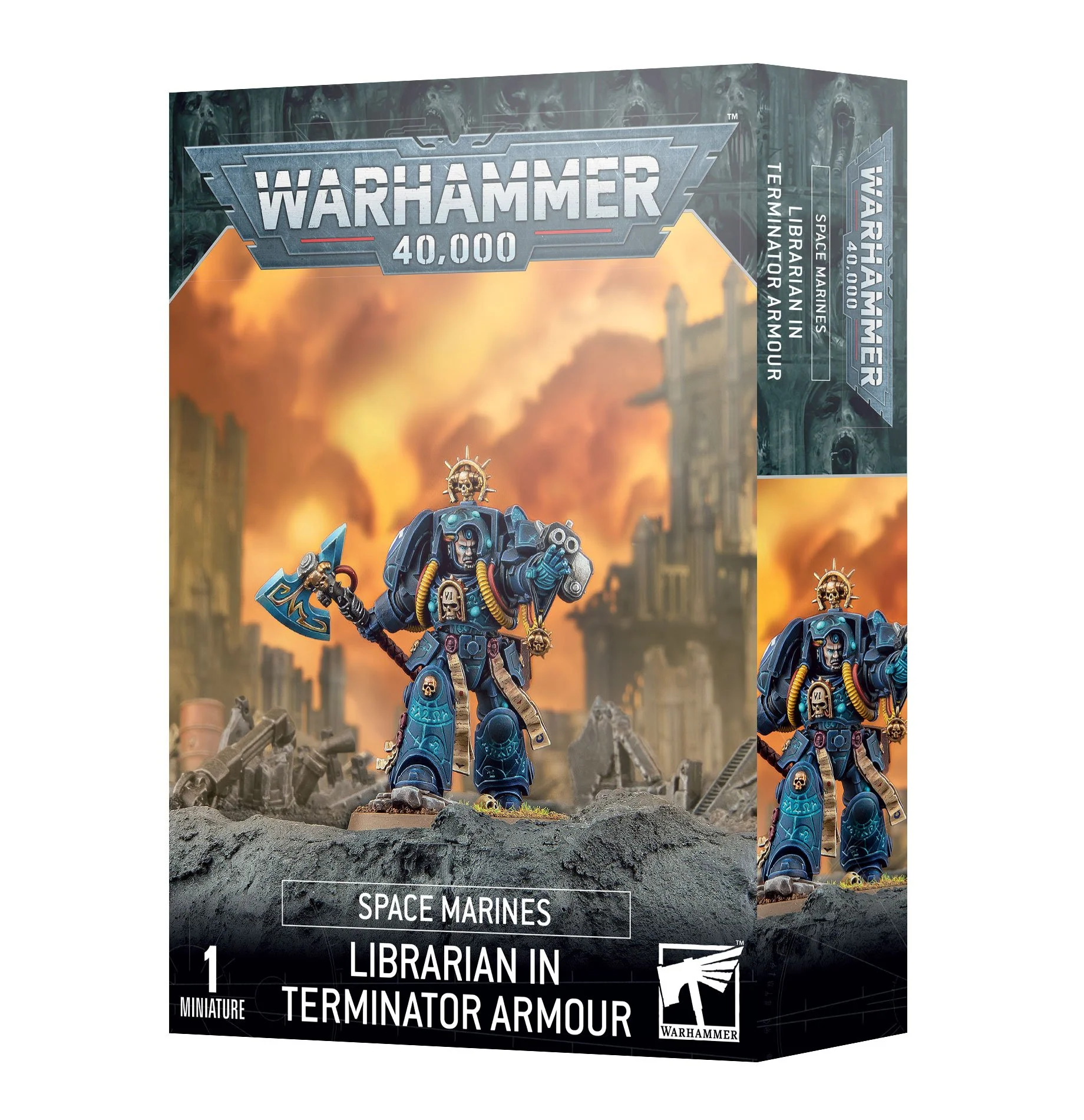 Space Marine: Primaris Librarian in Terminator Armour
