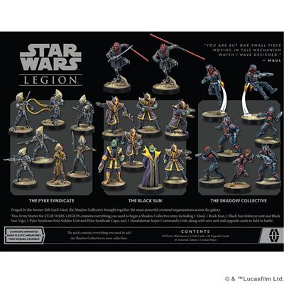 Star Wars Legion: Shadow collective Starter Set - Image 2