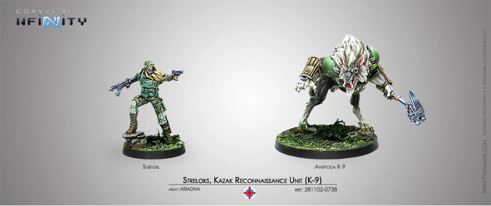 Ariadna: Streloks K9, Kazak Reconnaissance unit