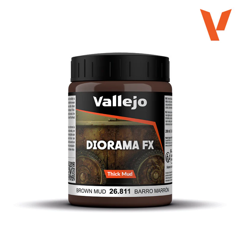 Vallejo Diorama FX Brown Mud