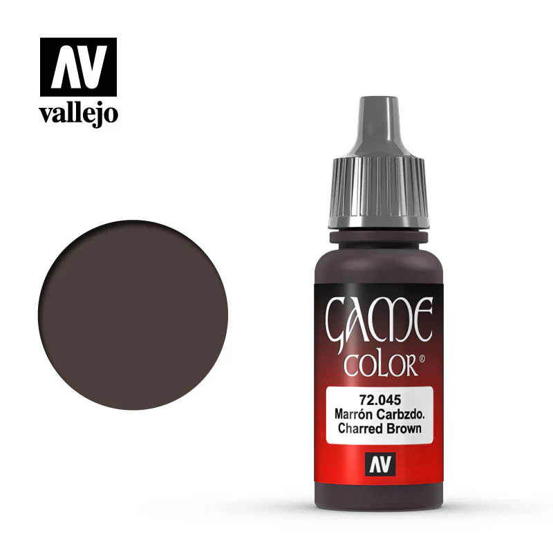 Vallejo Game Color: Charred Brown