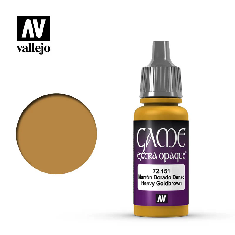 Vallejo Game Color: Heavy Goldbrown