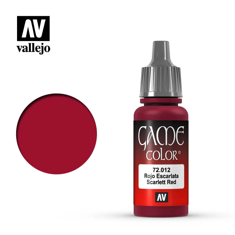 Vallejo Game Color: Scarlet Red