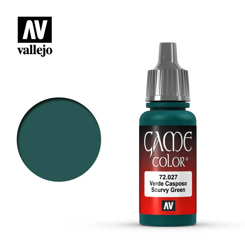 Vallejo Game Color: Scurvy Green